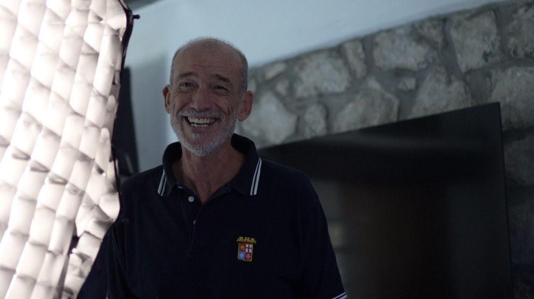 Backstage del documentario Gelada's Bridges
